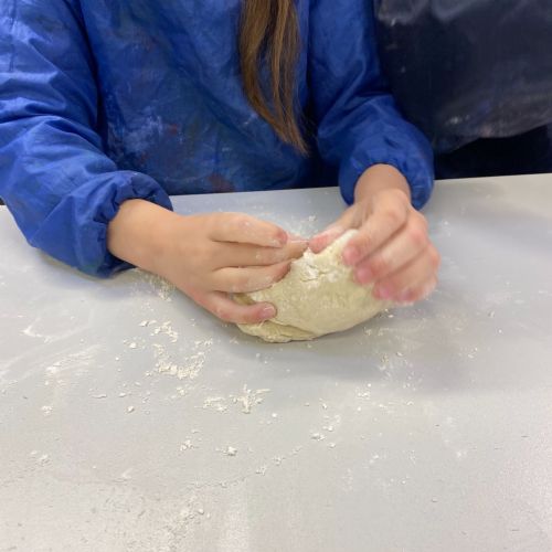 DT - Making dough for pizzas